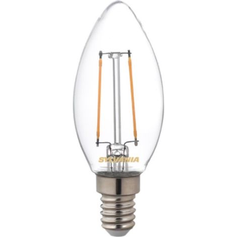 SYLVANIA - LAMPADINA TOLEDO CANDELA RETRO - 4W 420LM 827 E14