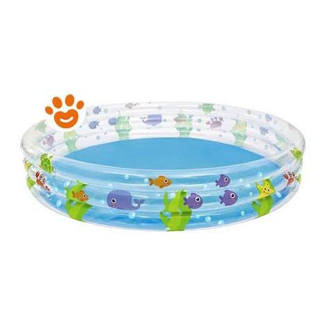 Bestway Piscina RotonDeep Dive 3 Anelli Gonfiabile (Ø183x33cm) Art. 51005 - Roton(Ø183x33cm) - Piscine