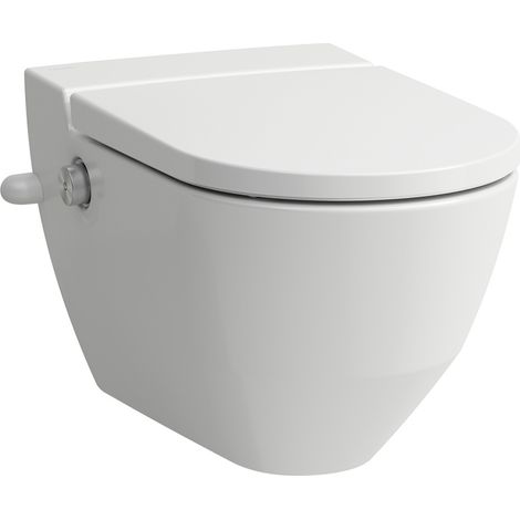 Inodoro de ducha Navia Cleanet, lavable, de 4,5/3 litros, montado (1/5)