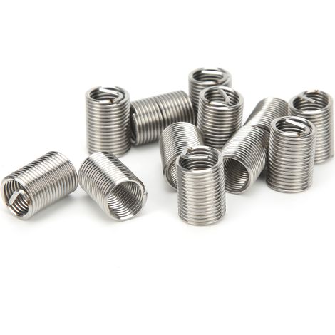 50 Pièces Écrous de Réduction Filetés Mâle-Femelle Acier Inoxydable M8x1x2.5D pour Réparation et Quincaillerie