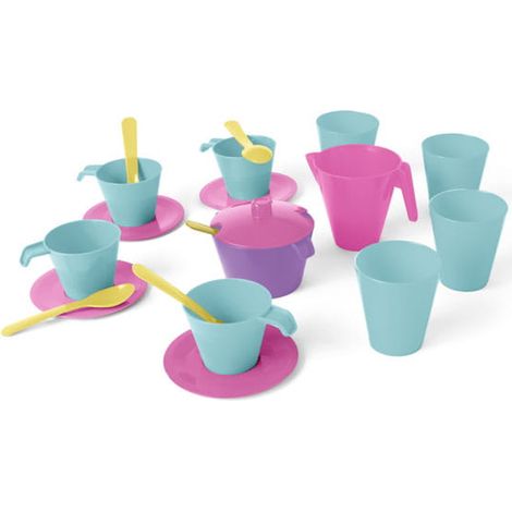 Set di stoviglie Party Time da 20 pezzi, rosa, 22230 (1/3)