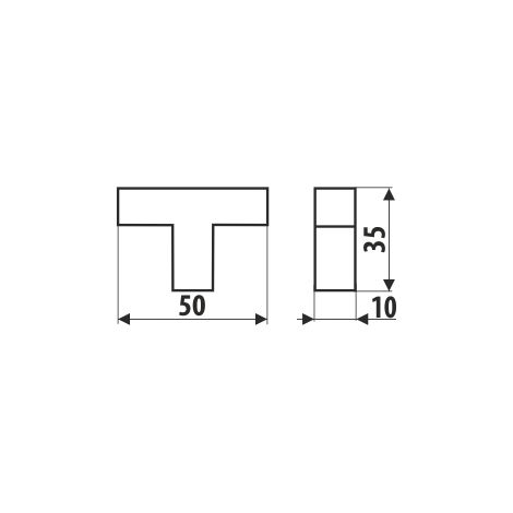 Bouton GS86, noir super mat (1/3)