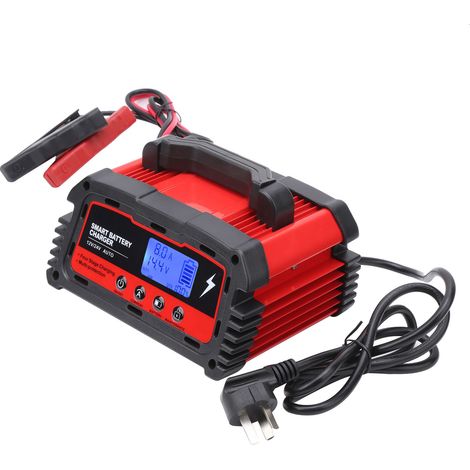 Chargeur de batterie voiture 10A AC110V-220V norme australienne, chargeur auto puissant pour batteries 12V, prise AU standard, outil de recharge portable et efficace (1/5)