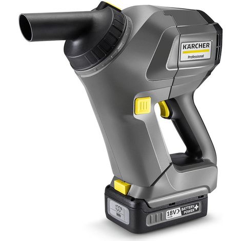 Kärcher – Aspirateur à main 0.9L 18V Li-Ion 3Ah – Autonomie prolongée – Mode eco!efficiency – Performances élevées sur toutes surfaces (1/5)