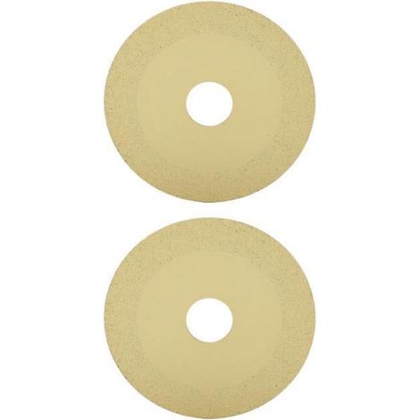 Disque De Coupe - 100 mm Diamètre Extérieur - 22 mm Diamètre Intérieur - 15 mm Épaisseur - Pour Verre - 2 Pièces (1/4)