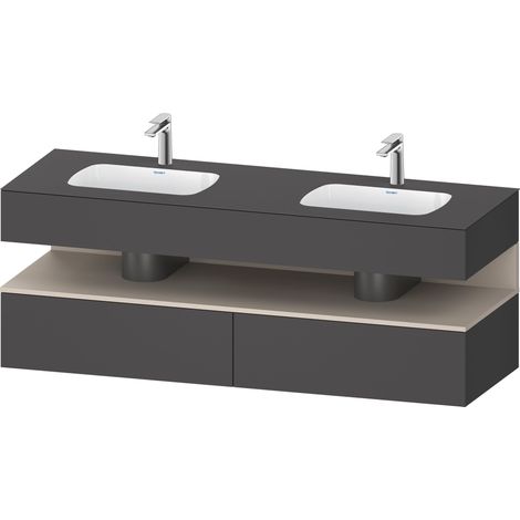 Duravit Collection One lavabo empotrado con lavabo consola,