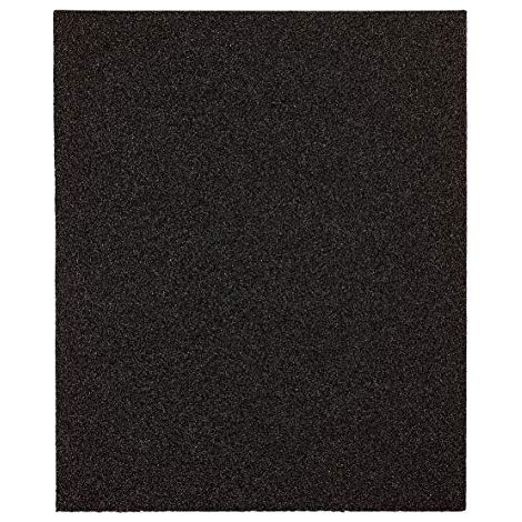 kwb 830424 Carta abrasiva resistente all'acqua Foglio abrasivo resistente all'acqua per lavori di vetro, pietra, metallo, carrozzeria e vernice, 230 x 280 mm, saldato 5 pz. Grana K-240, Made in Europe (1/3)