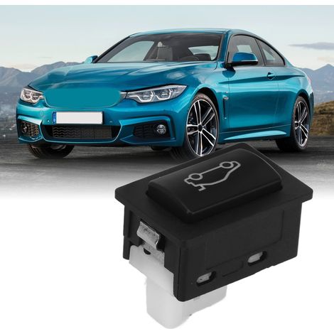 Interrupteur de déverrouillage du coffre, interrupteur de couvercle de hayon 6921846, convient aux BMW Série 1 3 5 6 7 E60 E87 E90 F10 (61319200316). (1/5)