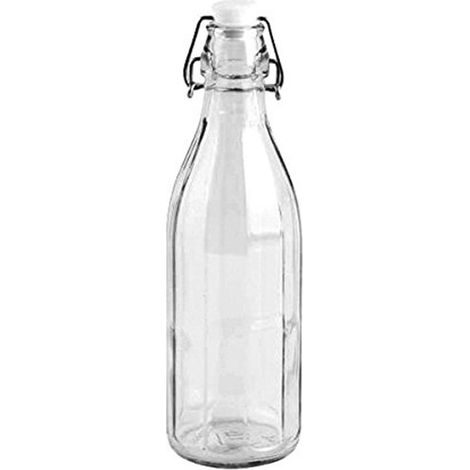 Bottiglia Costolata 1 lt con tappo STI