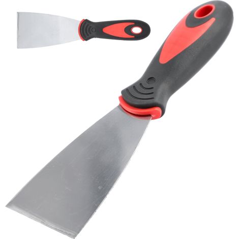 Edelstahl-Spachtel 60 mm mit ergonomischem Griff