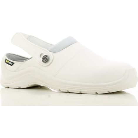 Sabot de cuisine léger Cortado Cuir blanc T.44 - CORTINA - 840303-44 (1/3)