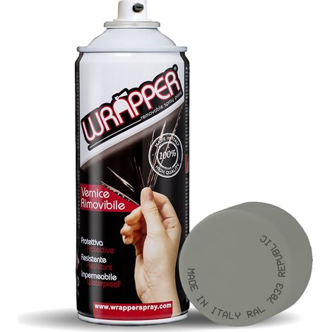 Wrapper, pellicola spray rimovibile, 400 ml - Republic - Ral 7033