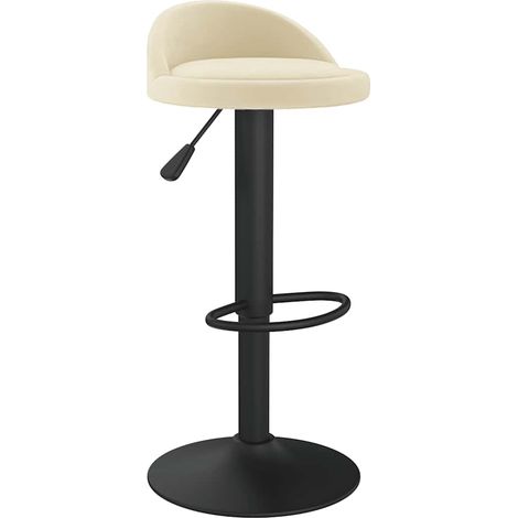 Maison Exclusive - Barhocker Creme Samt