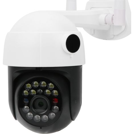 Caméra dôme Wi-Fi 1080p avec vision nocturne, PTZ et 17 LED pour la surveillance extérieure et la sécurité domestique. (1/5)