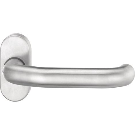 Profiltürdrückerlochteil 1800/2033 VA EST ov.8mm gekr.EDI