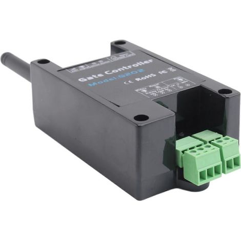 G202 GSM-Toröffner 4G Einzelrelais-Schalter Mobiltelefon-Fernbedienung für elektrische Tore 850/90 Schwarz (1/5)