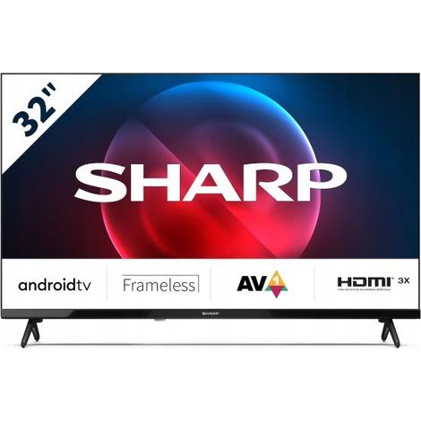 Sharp 32FH7EA 32'' HD Ready LED-Fernseher mit Android TV, Chromecast und Bluetooth