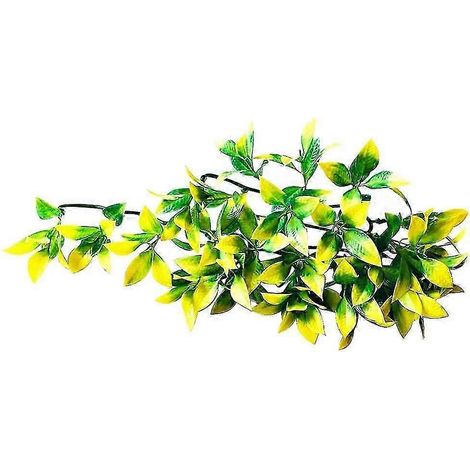Aquarium - Grand aquarium - Décoration intérieure - Plantes aquatiques artificielles - Créatures aquatiques artificielles en plastique-12 inch 30cm (1/5)