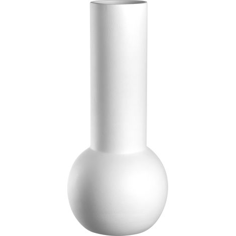 Vase Simple en céramique, Forme géométrique, œuvre d'art Moderne pour Les Amateurs de décoration soucieux du Style, Accents contemporains, Hauteur 42 cm, Noir (1/4)