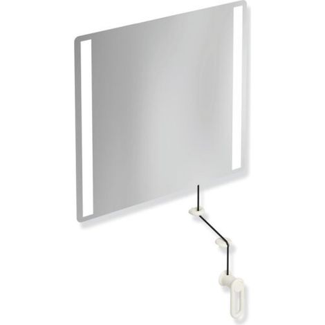 HEWI 801.01B400 99 miroir pivotant LED basic, mat (1/4)