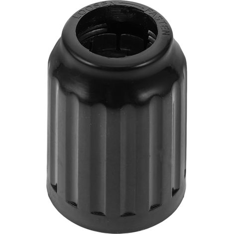 Kit de Fixation pour Fête Estivale Écrou de Ventilateur en Plastique Noir, Support de Poteau Réglable pour Ventilateur de Sol, Facile à Installer et Sécurisé (1/5)