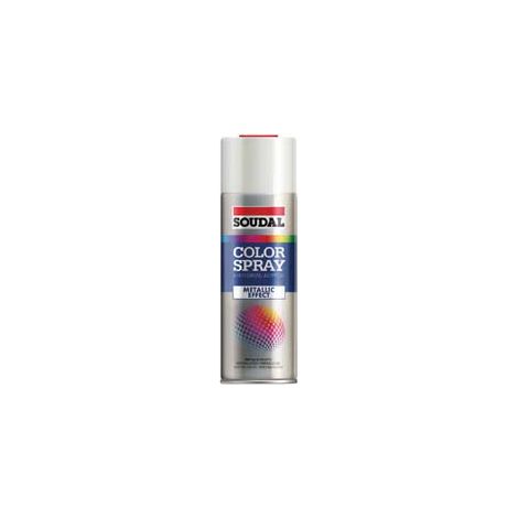 COLOR SPRAY METALLIC EFFECT SMALTO ACRILICO EFFETTO METALLIZZATO SPRAY- - ml.400 - blu metallizzato (155568) - 6 pezzi SOUDAL