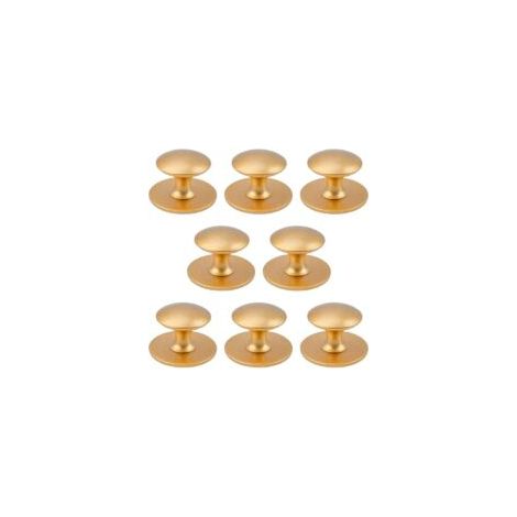 Set di 8 pomelli autoadesivi istantanei in acciaio inox per finestre, armadi, credenze e cassetti - Crezuo