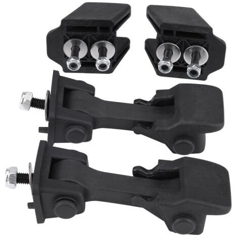 Satz mit 2 Sicherheitsriegeln und Motorhaubenriegelhalterungen für Jeep Wrangler JK 2007-2016 55395653AF. (1/4)