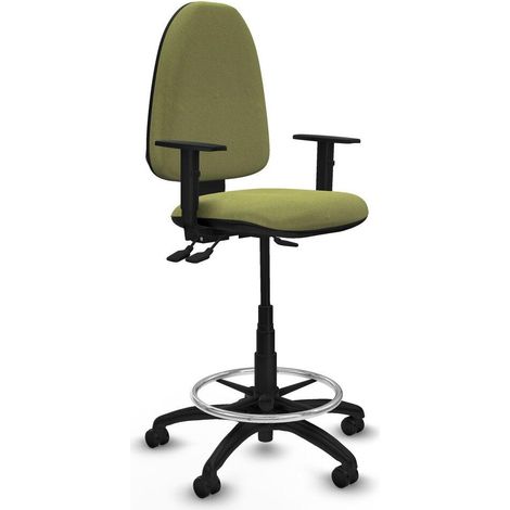 Piqueras y Crespo B1D01RF Chaise de Bureau Verte Confortable (1/3)