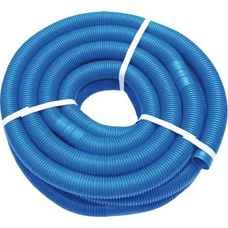 Tuyau D'évacuation - Polyoléfine 32 mm - Pour Piscine Et Bassin De Jardin - 20 M - Bleu - 1 Pièce (1/3)
