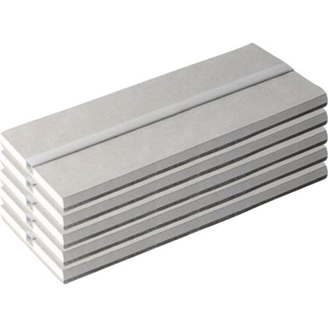 Semilavorato pannello cartongesso alluminio led 14,5x200 cm 5 pezzi 10 m lineari (1/5)