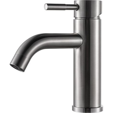 Robinet De Lavabo Sur Plage B205 01 16 2 Nickel Brossé Collection Erymanthe (1/5)