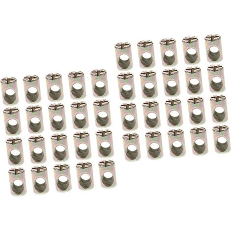 HEALLILY 40 écrous cylindriques pour ferrures de meubles et (1/5)