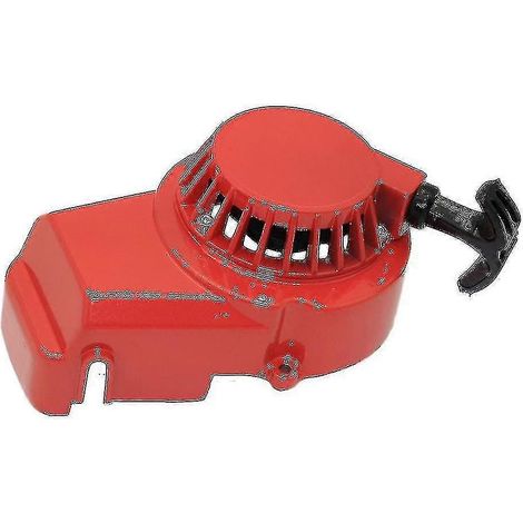 Lanceur à tirette en alliage de remplacement - Pour mini-motos tout-terrain 2 temps 49cc 47cc (rouge) (1/5)