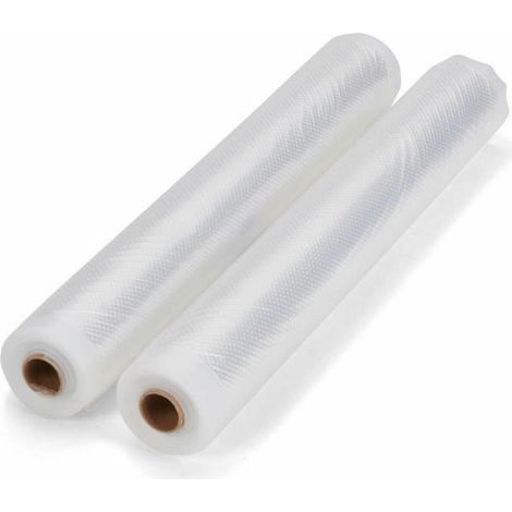 Set aus 2 Universalrollen für Vakuumierung - LIVOO - DOM505 - 2 Rollen - 28 cm x 3 m - Kompatibel mit Universalgeräten (1/3)