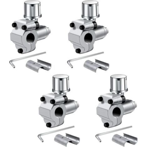 Valves de piercing BPV-31 pour réfrigérateur de climatisation - compatibles avec les tuyaux de 1/4, 5/16, 3/8", remplace BPV31, BPV31D, GPV14, GPV31, GPV38, GPV56, MPV31/paquet de 4