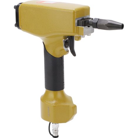 Pistolet pneumatique MTDK-50 pour perçage de rayonnages en acier ondulé, machine à riveter et poinçonner les tôles métalliques, perceuse à perforer les plaques (1/5)