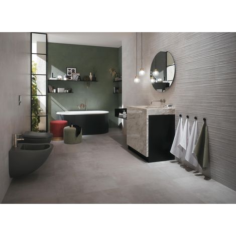 Carrelage Intérieur Effet Béton BOOST 120x120 cm Pearl Boost (1/4)