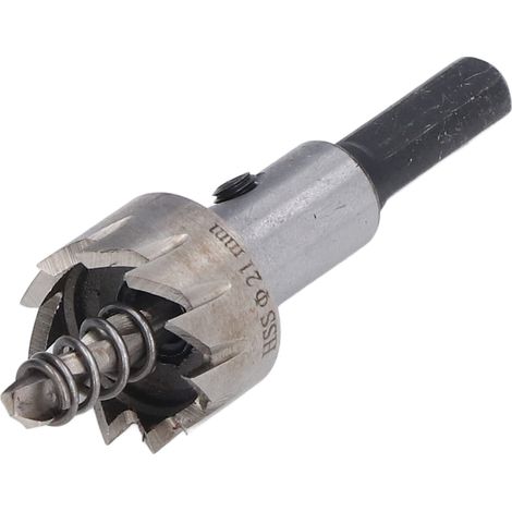 21-mm-Lochsägenbohrer, Set mit Kernbohrern für Metall, dicke Platten, Glas, Marmor und Holz, professionelles Bohrzubehör (1/5)