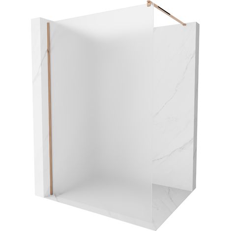 Mexen Kioto Duschwand 70 x 200 cm, Frost 8 mm, Rosa Gold - 800-070-101-60-30