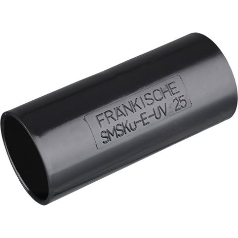 Fränkische Kunststoff-Steckmuffe schwarz SMSKu-E-UV 32 sw