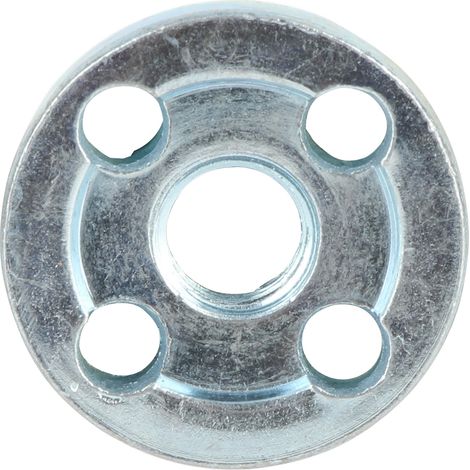 Piezas de montaje para amoladora angular 9523 Juego interior y exterior de bridas y tuercas metálicas plateadas/negras (1 par) (1/5)