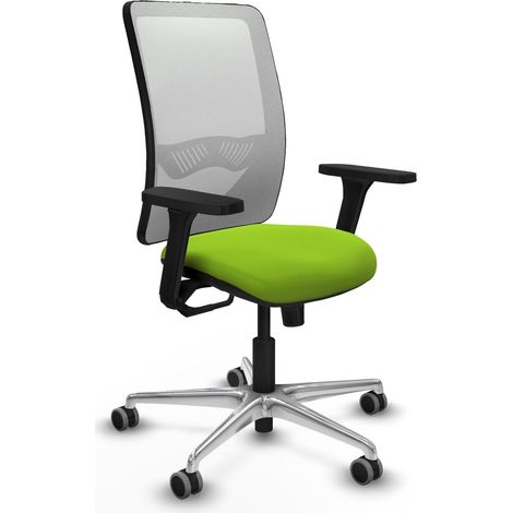 Silla de oficina piqueras y crespo Zulema pistacho similpiel (1/2)