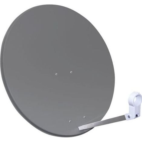 Antenne parabolique satellite - Megasat - 0500252 - 38.5 dBi - Utilisation extérieure - Gris