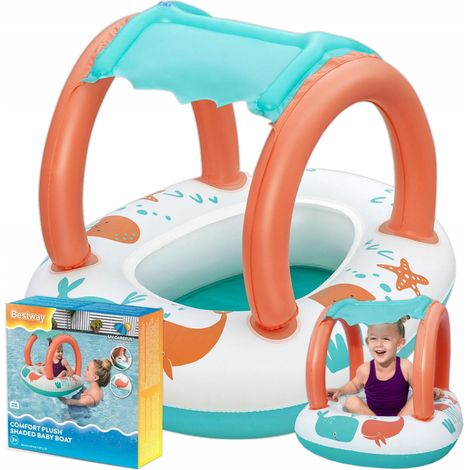 [PACZA] Barca gonfiabile a pontone per nuoto Bestway 34203 K282 (1/5)