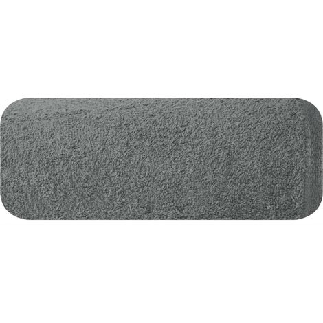 ASCIUGAMANO EUROFIRANY CLASSICO IN COTONE LISCIO 30X50CM GRIGIO SCURO (1/5)