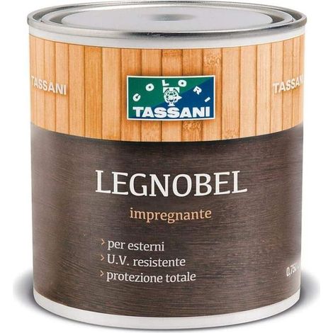 LEGNOBEL 1 LT TASSANI IMPREGNANTE A SOLVENTE VERNICE PER LEGNO Trasparente