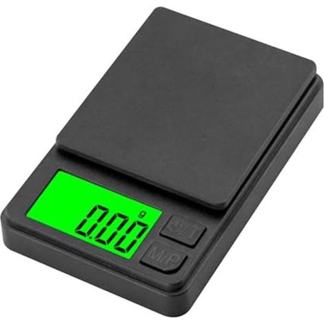 Balanza electrónica de precisión para joyería de 500 g x 0,01 g，con función de calibración precisa y pantalla ultraclara，herramienta de cocina