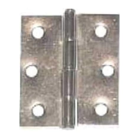 Cerniere spina fissa 31 x 60 mm. - zincate - 4 pz.