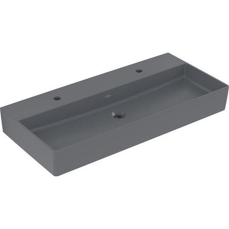 Villeroy & Boch Memento 2.0 Wandwaschbecken, 2 Hahnlöcher, ohne (1/5)